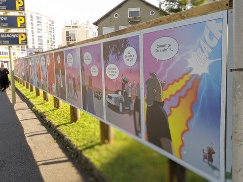 affichage sur dibond