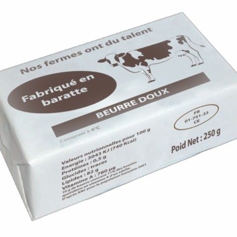 emballage papier beurre