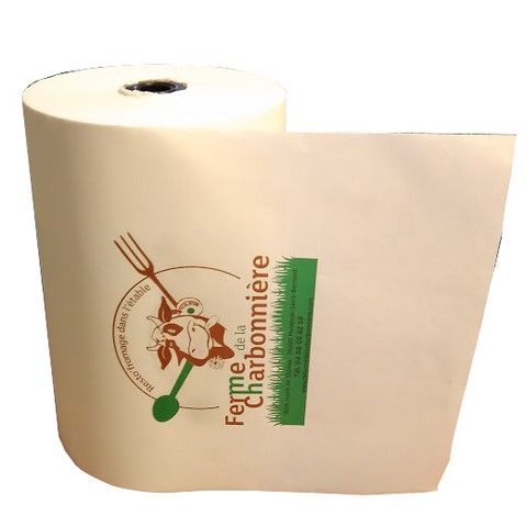 Papier enduit cire végétale personnalisé