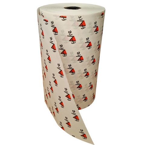 papier kraft blanc personnalisé