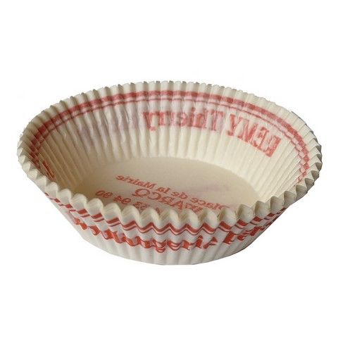 caissette papier plisé personnalisée