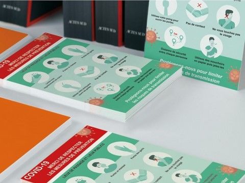 flyers anti-bactérien