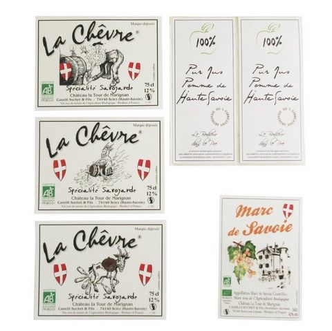 étiquette bouteille