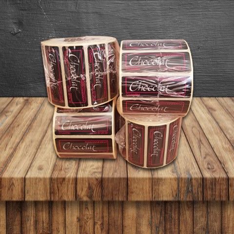 étiquettes chocolat