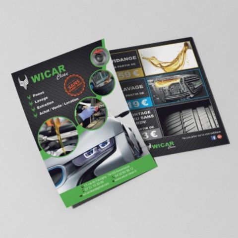 flyer format A6 recto-verso