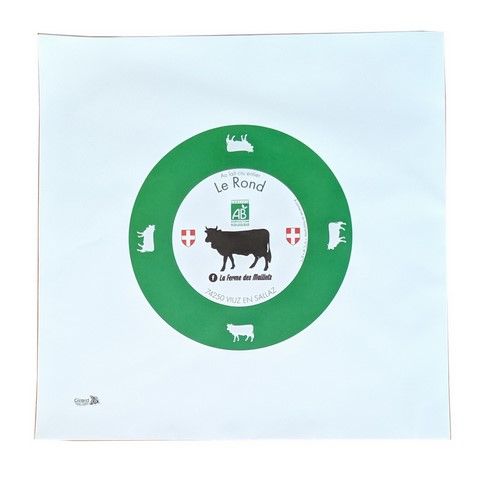 personnalisation papier fromage