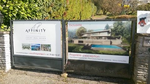 plaque publicitaire en dibond