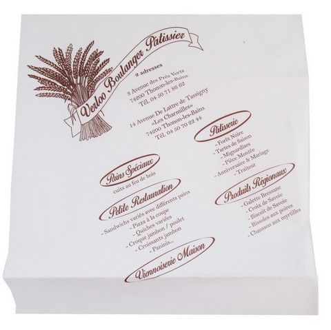 feuille de papier mousseline personnalisé