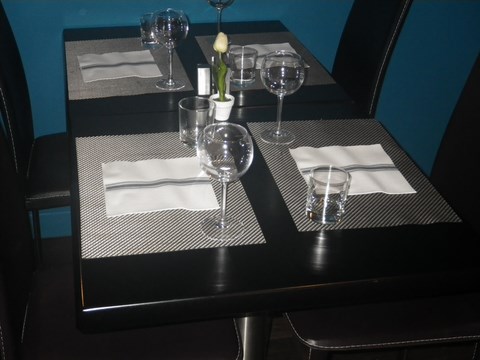 serviettes imprimés