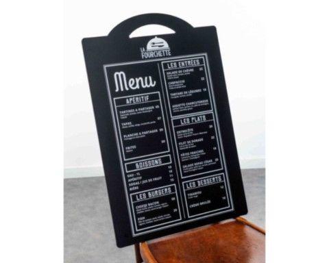 ardoise menu