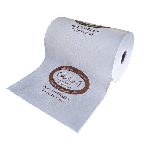 kraft mousseline blanc personnalisé