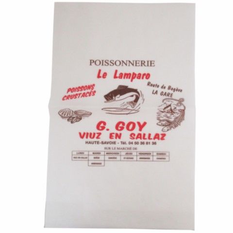 papier sulfurisé personnalisable