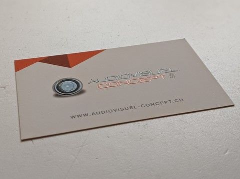 soft touch + vernis sélectif