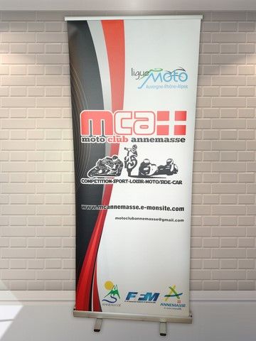 moto club annemasse roll-up
