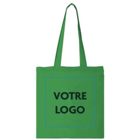 sac 100% coton vert vif