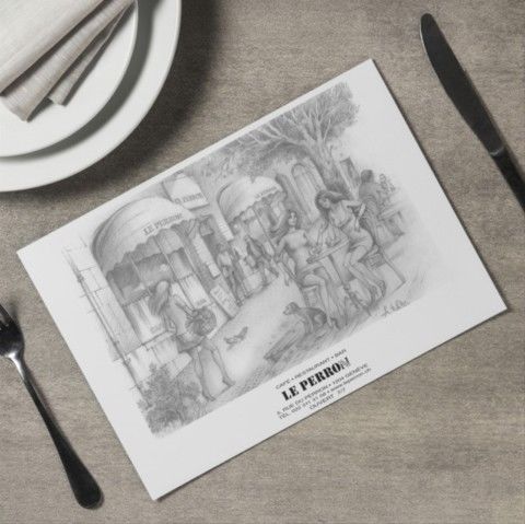 set de table le perron