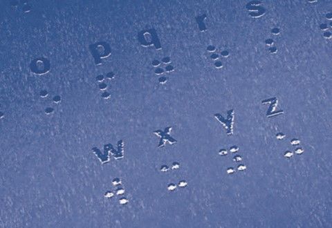vernis braille