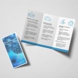 dépliant A4 2 plis roulés