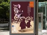 affiche abris de bus